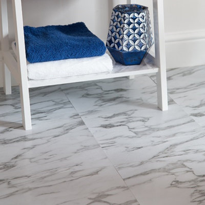 Michiko 30.48cm x 30.48cm Self-adhesive Vinyl Floor Tile