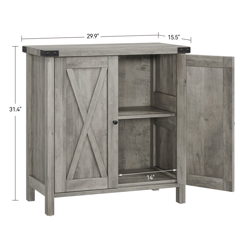 Buffet avec portes et tablettes Farmhouse