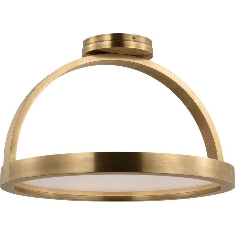 Cerne Large Semi Flush