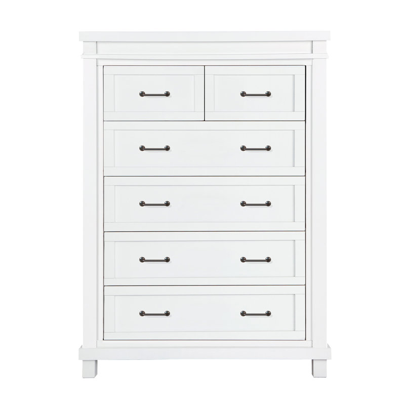 Rowan Kids 6 - Drawer Chest, White