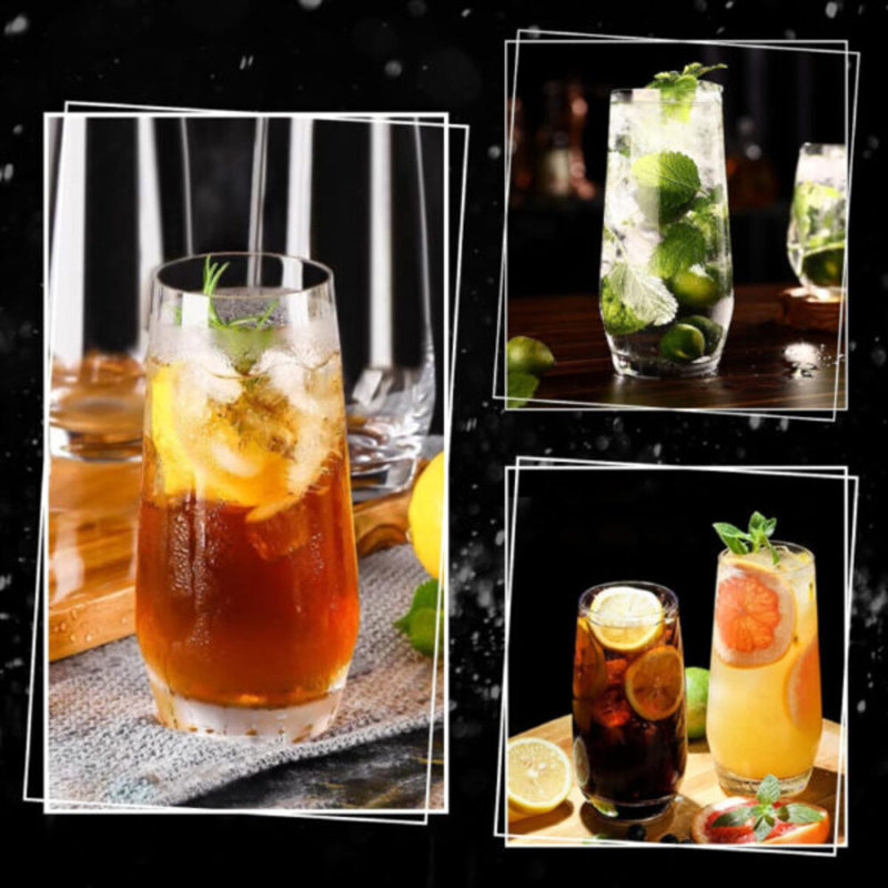 Dyneshia 17.6oz. Drinking Glass Set