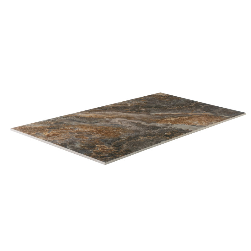 Splendor 23.7'' W x 47.25'' L Porcelain Singular Tile, Gray