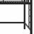 Metal Loft Bed With Convenient Ladder & Sturdy Guardrails-1237584665