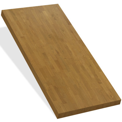 Comptoir en bois massif Hevea