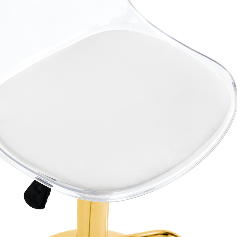 Tabourets de bar dorés de 2, rotations à 360 ° et levage réglable, siège d'unité centrale, tabourets minimalistes modernes pour différents emplacements, barres pivotantes