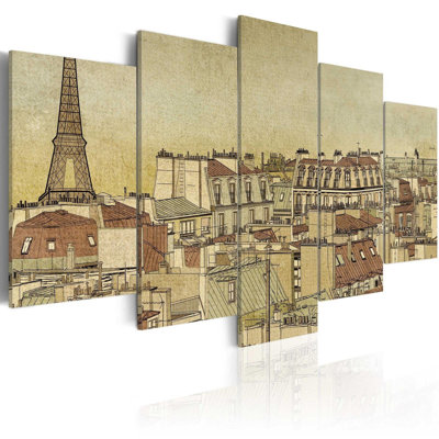 Koltin " Parisian Past Centuries " 5 - Pieces