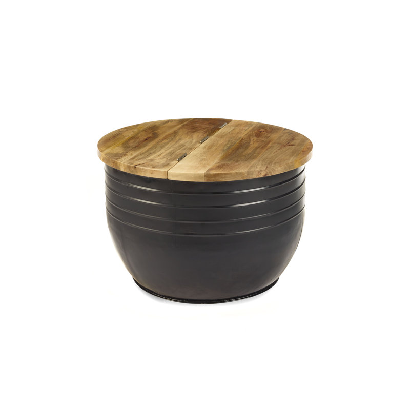 Beechmeadow Lift Top Solid Coffee Table with Storage