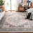 Aurelle Oriental Cream/Gray Area Rug-382822421