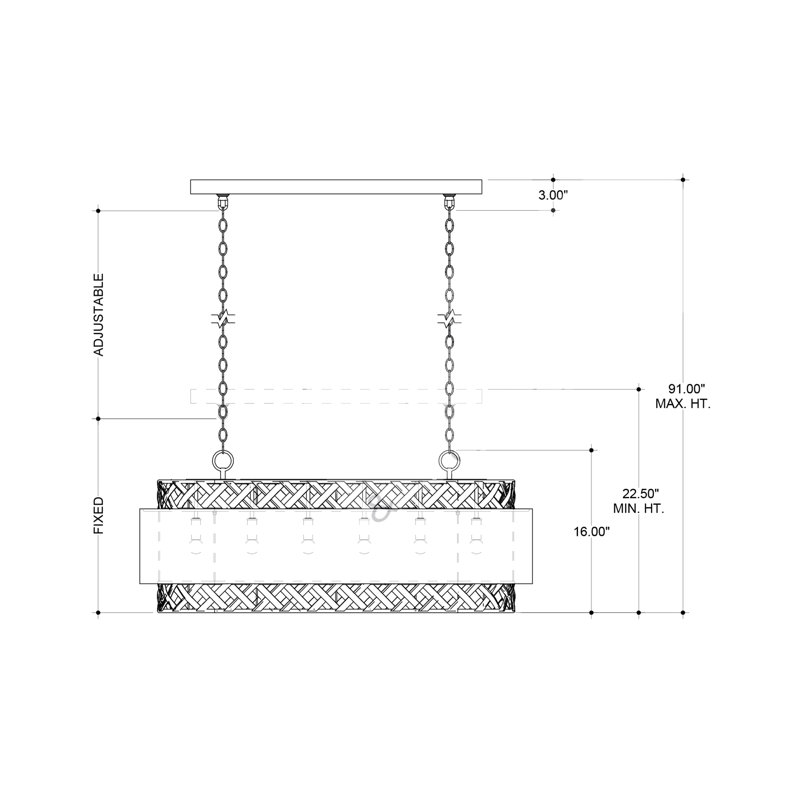 Isola 6 - Light Chandelier