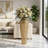 Laynette Handcrafted Aluminum Vase with Cutout Design-1580708341