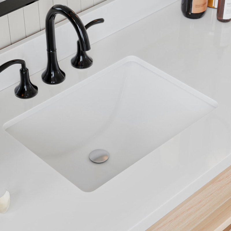 ARIEL Monroe 61 Single Sink Bathroom Vanity with Pure Quartz Top, Matte Black, Oak, 61"