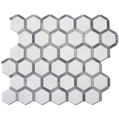 MOSAIQUE 3 "HONEYCOMB AVEC CADRE