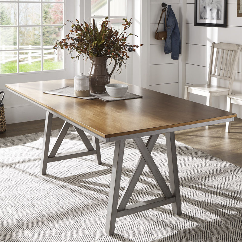 Ault Dining Table, Antique Gray