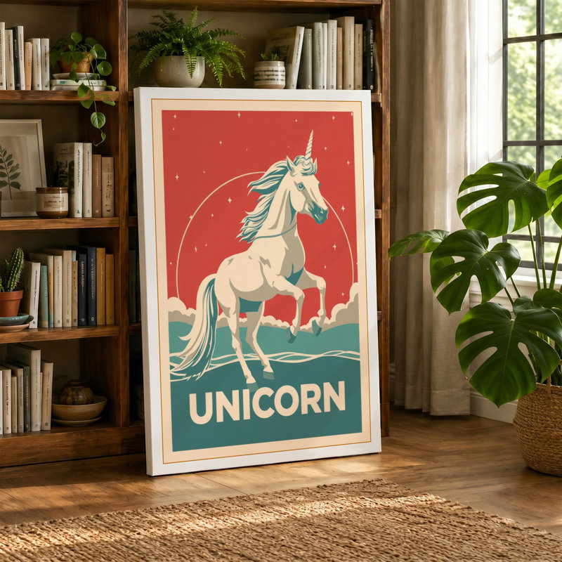 Print, 30x20 - 76.2 x 50.8 cm, Teal Border