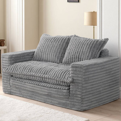 Bean Bag sofa, 3-in-1 Floor Loveseat Sleeper Sofa by Trule