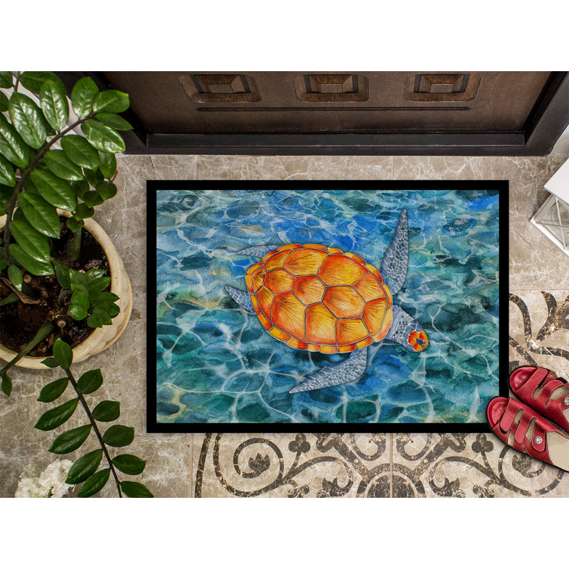 Non-Slip Outdoor Doormat, 27" W x 18" L 