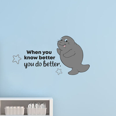 Text & Numbers Wall Decal