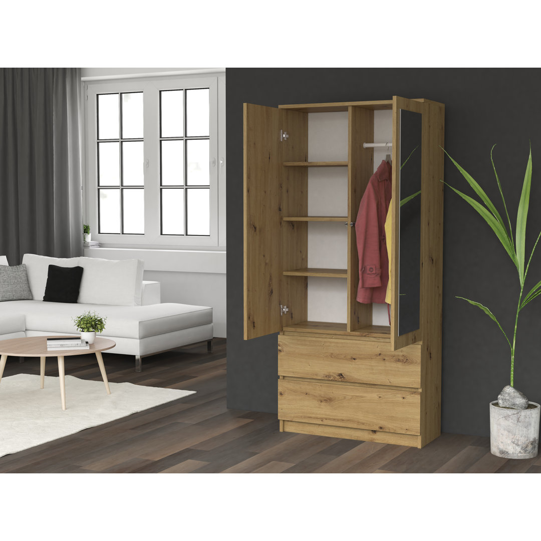 2 Door Wardrobe