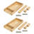Rev-A-Shelf Customizable Drop In Cutlery Drawer Organizer, LD-4CT15-1, 2 Pack