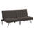 Bed With Faux Linen Upholstery And Strong Supporting Frame User- Assembly 32.79 In. Height-396037423