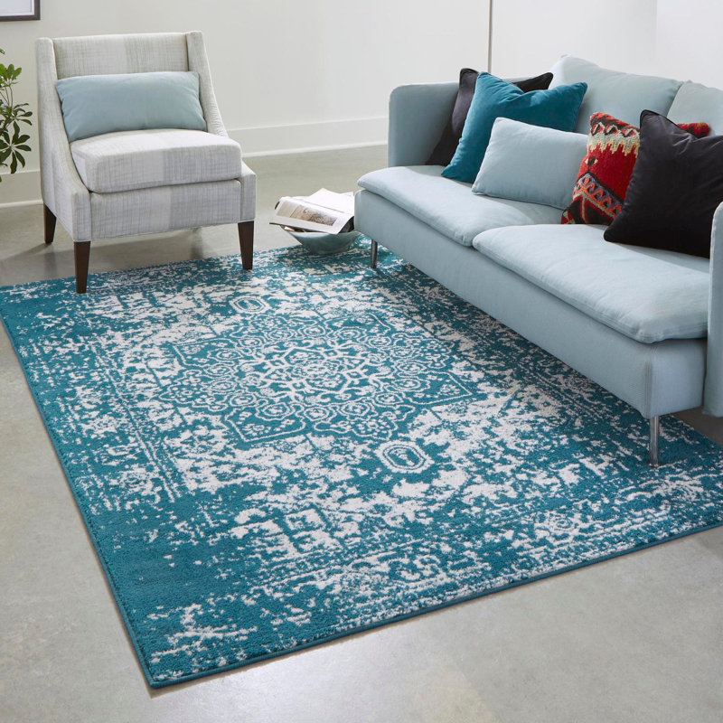 Madline Oriental Indoor Rug, Rectangle 6'1" x 9'