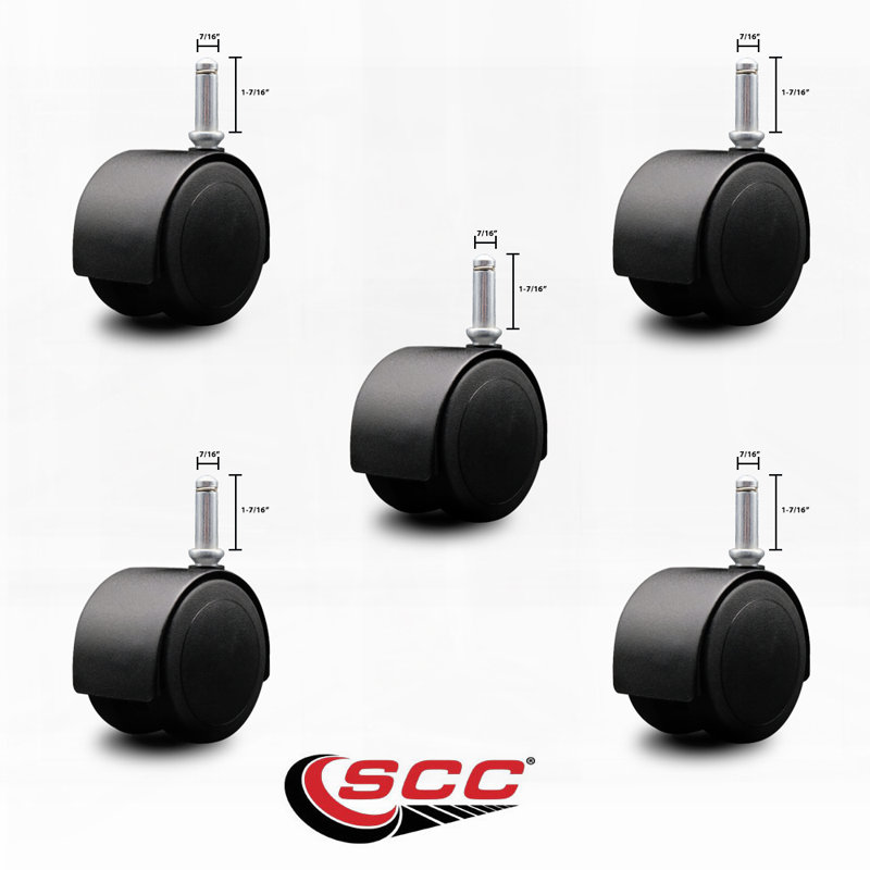 Metal Caster, Black