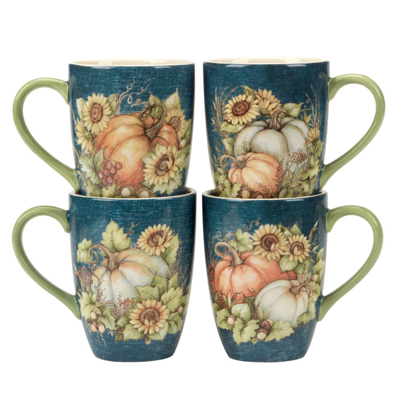 Ensemble de 4 tasses Autumn Breeze