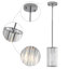 1-Light Modern Crystal Single Pendant Light With Adjustable Height-1171324550