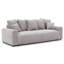 Calma 4 Seater Convertible Corduroy Sofa Bed with Storage-135917289