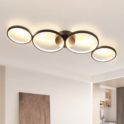 4-Light Flush Mount