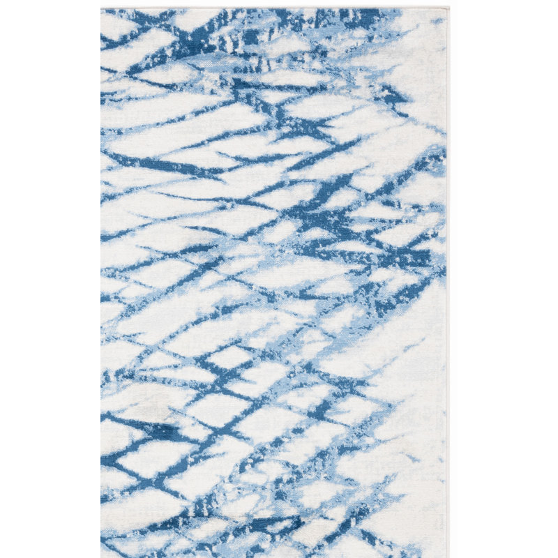 Jasper 100 Performance Abstract Rug, Runner 2' x 9'