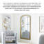 Miroir de plancher Fintan