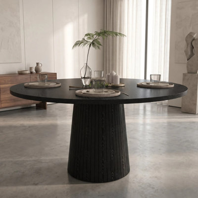  Table de salle à manger 47 po Modern Farmhouse