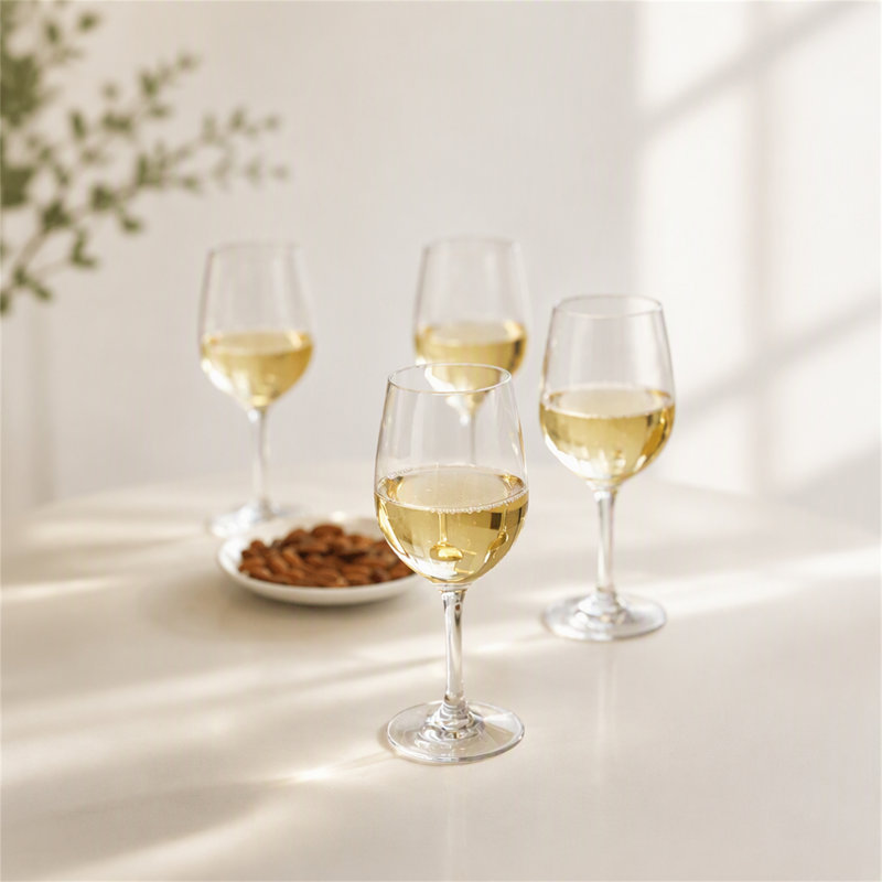 Plastic Wine Glasses Set of 4 (12oz)