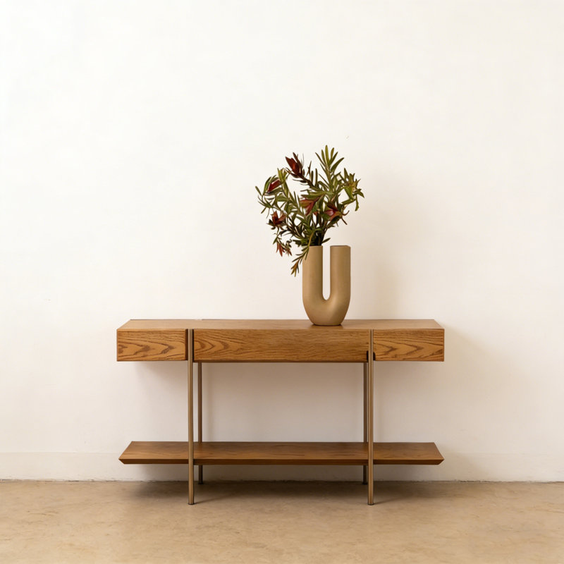 Console Retro Retro, H 29,53 po x l 47,24 po x P 17,72 po