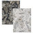 Dahlia Tropical Bouquets Machine Woven Performance Area Rug - Ivory/Brown - 5'3" x 7'-733301849