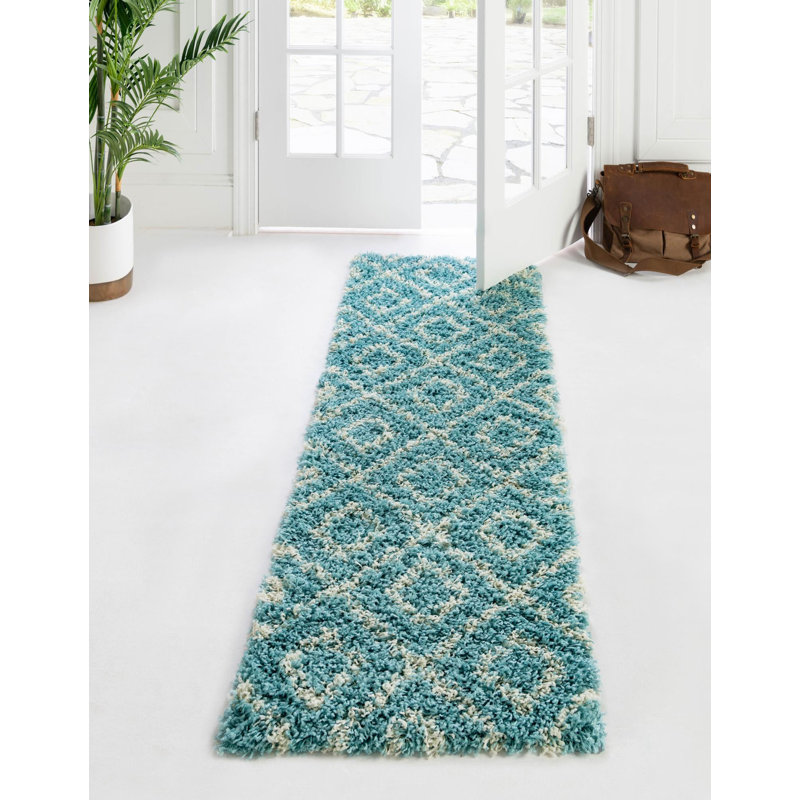 Annegriet Geometric Indoor Rug, Runner 2' x 5'