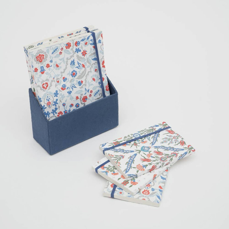 Notebook | Floral Handmade Notebook |  Set of 6