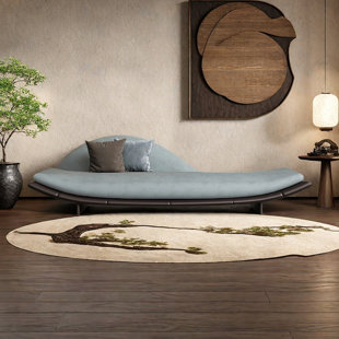 Méridiennes d'intérieur en bois massif Retro Living Room