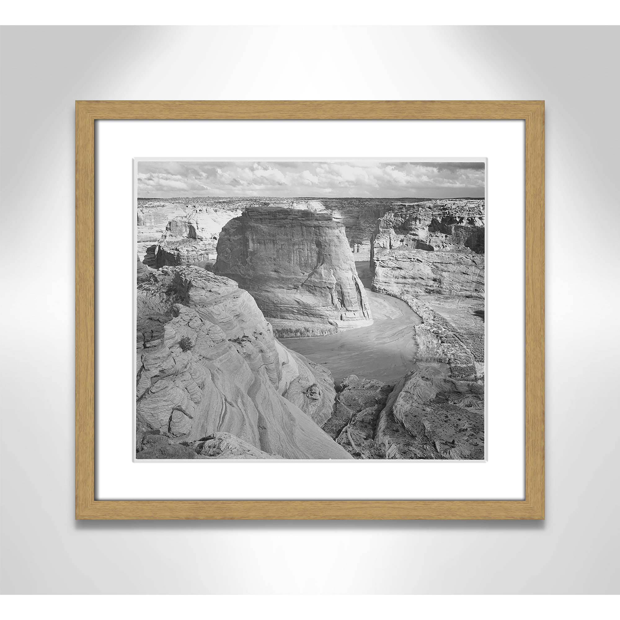 Canyon De Chelly Arizona 2 by Adams, 13" H x 15" W x 0.75" D, Natural