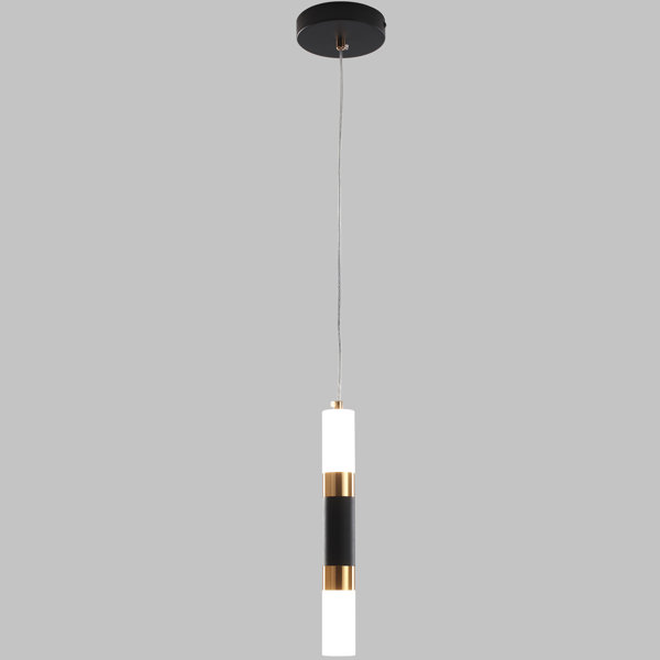 Mercer41 Luminaire suspendu cylindrique à 1 lumière DEL Graddy ...