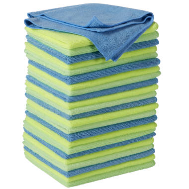  MR.SIGA Microfiber Cleaning Cloth,Pack of 12,Size:12.6