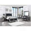 Table de chevet avec 2 tiroirs Glam Luxury
