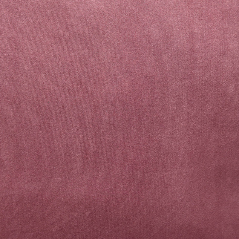Fauteuil d'appoint en velours avec pivot Zunyas, Velours rose