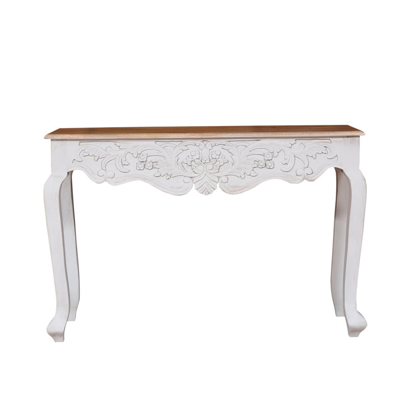 Zalia 120cm Solid Wood Console Table