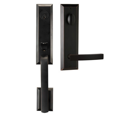 Bravura 971-940 Active Austin Handleset with Miramar Lever in Oil Rubbed Bronze - R