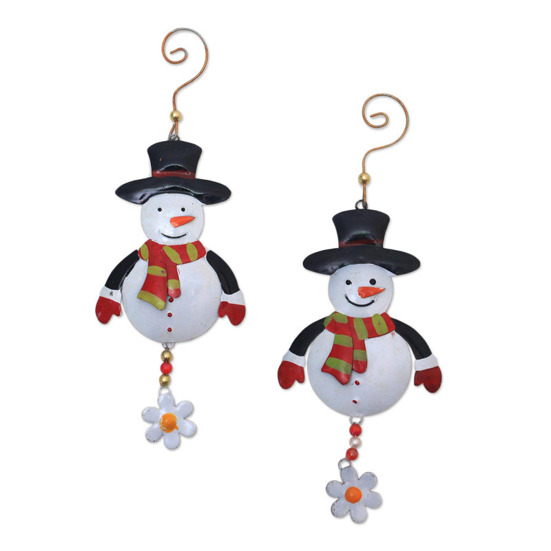 10.75'' Metal Hanging Figurine Ornament