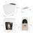 Automatic Toilet With Built - In Bidet, Wider Warm Water Wash And Dry, Foot Sensor Operation, Led Indicator, Remote Controlled, White Color. Four Level Radar Sensing Distance, Various Washing Modes,