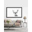 «Majestic Antler» par Marmont Hill - reproduction de photo sur papier encadrée-19578742-20841231