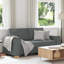 Canapé 2 places vidaXL gris foncé 55,1 po-57956709-57956711